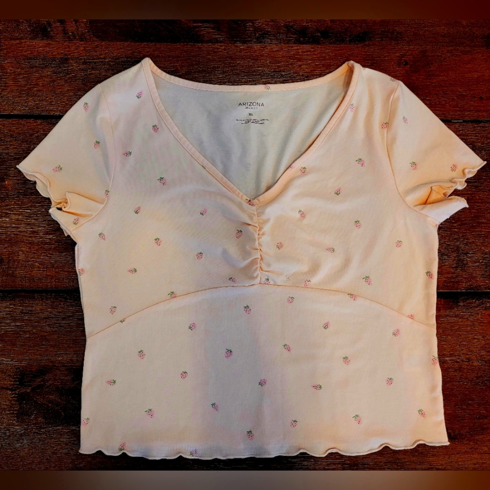 Arizona Jean Co Crop Top Size XL.     90s Style